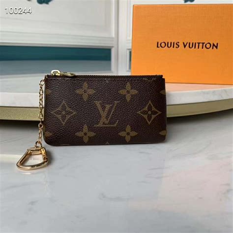 do credit cards fit in louis vuitton key pouch|Louis Vuitton coin pouch keychain.